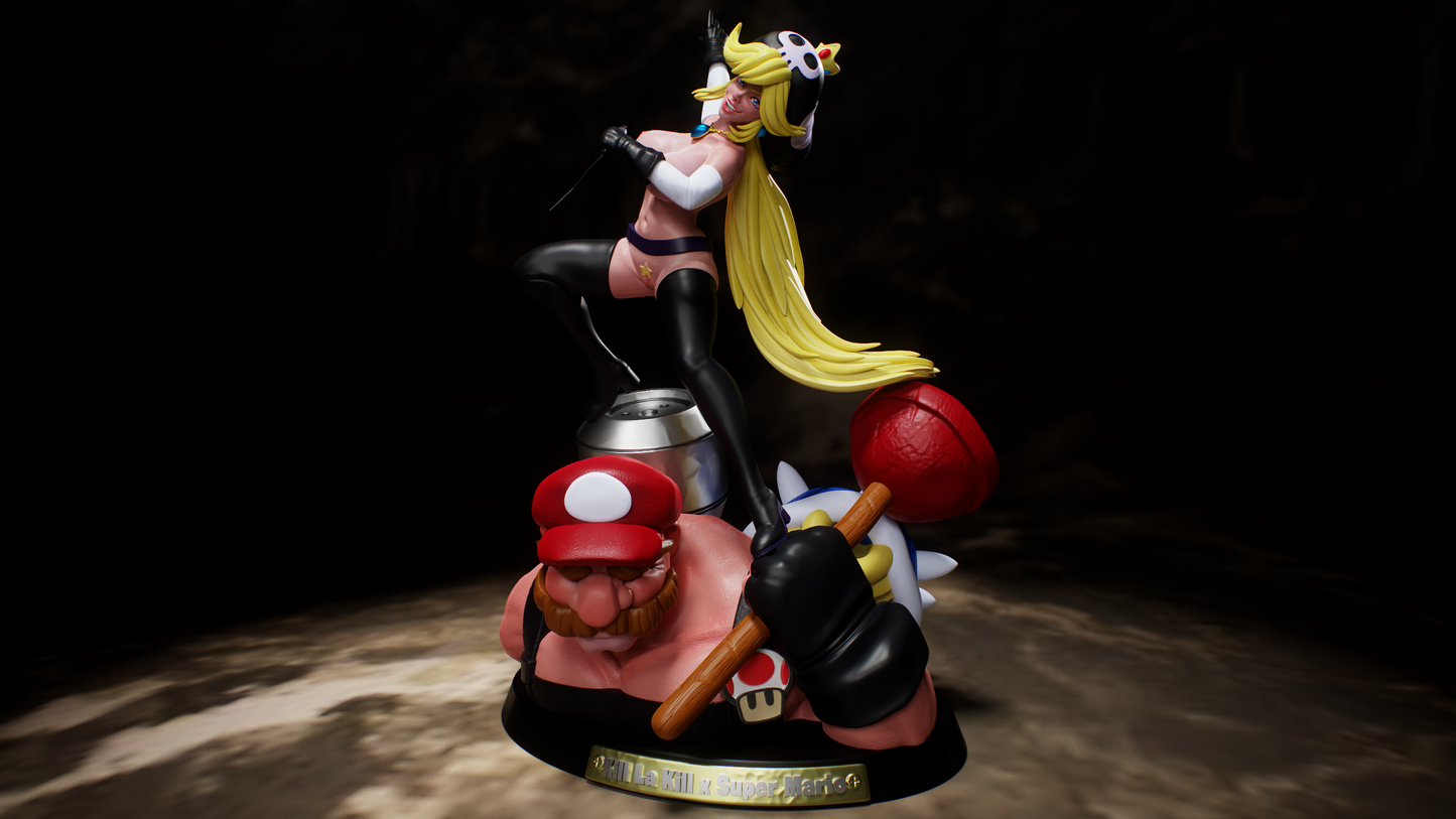 4141 Princes Peach NSFW - Super Mario Bros - STL 3D Print Files