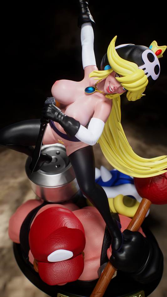 4141 Princes Peach NSFW - Super Mario Bros - STL 3D Print Files
