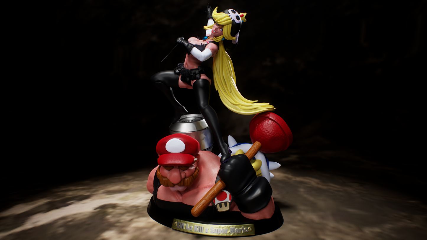 4141 Princes Peach NSFW - Super Mario Bros - STL 3D Print Files