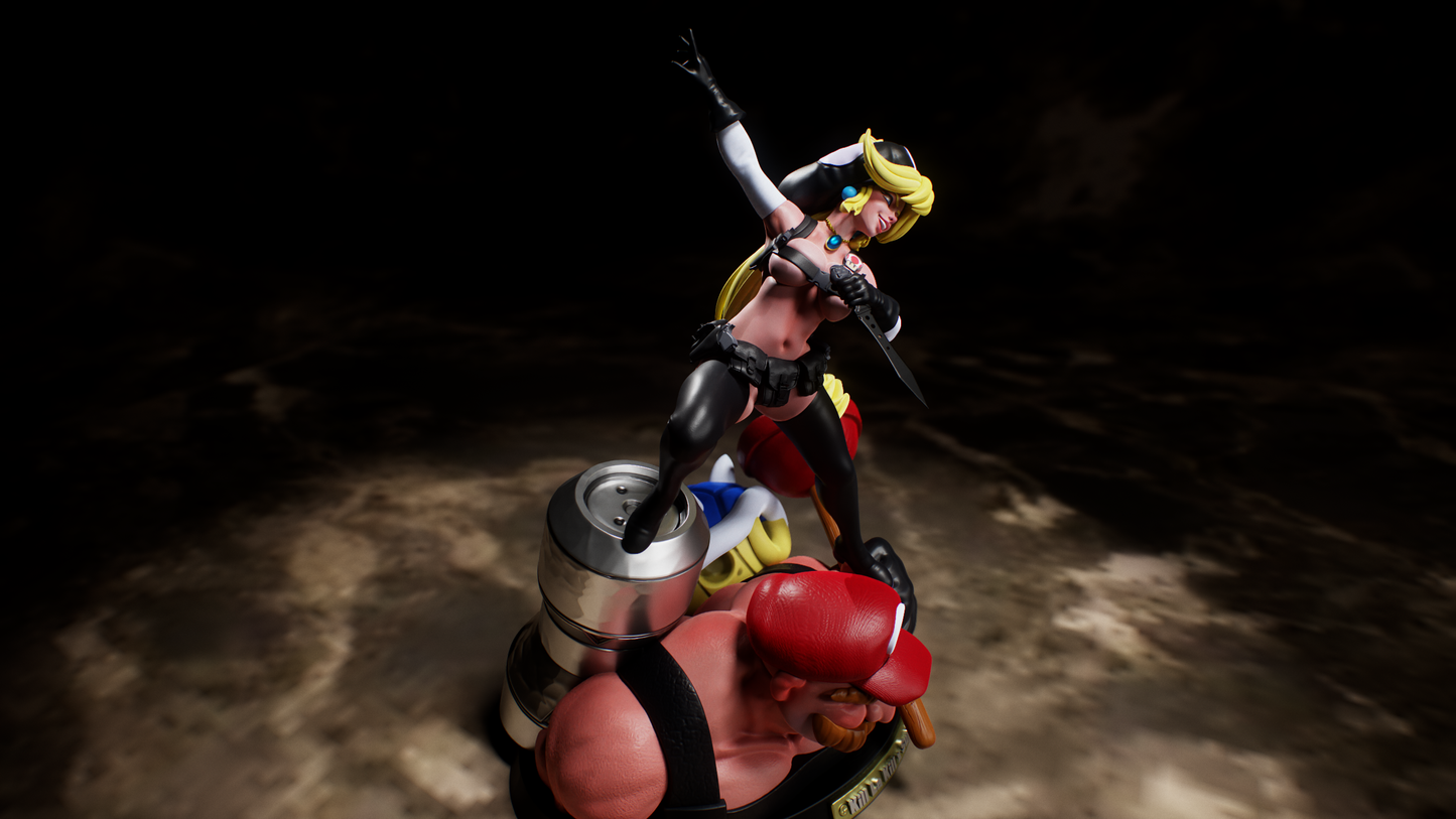4141 Princes Peach NSFW - Super Mario Bros - STL 3D Print Files