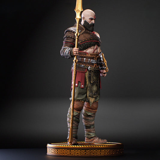 3905 Kratos - God of War - STL 3D Print Files