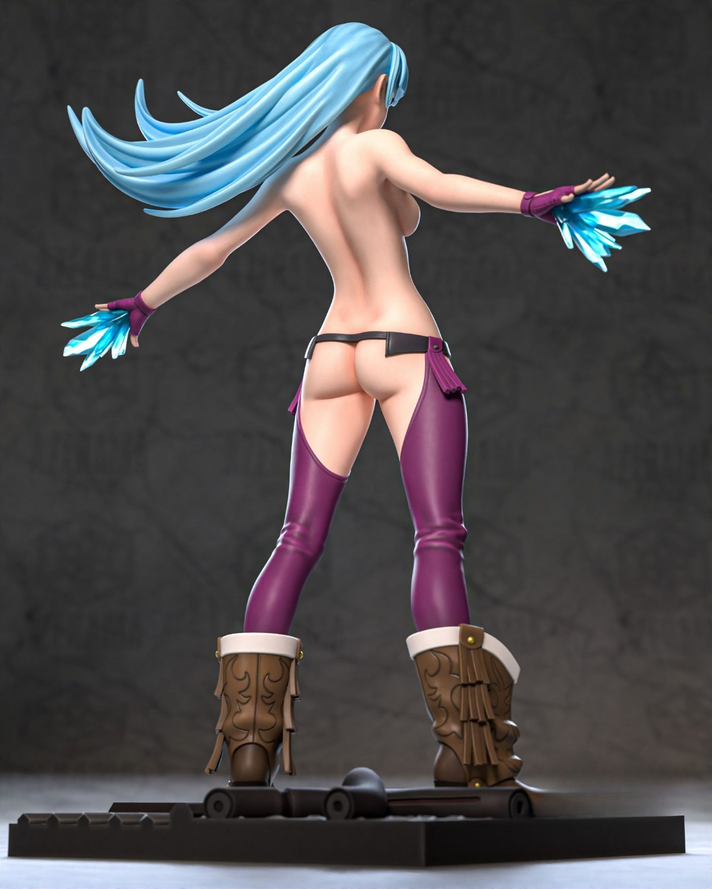3757 Kula Diamond NSFW - King of Fighters - STL 3D Print Files