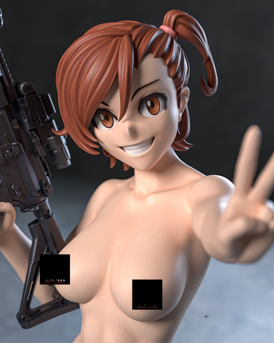 4088 Shino Kuribayashi NSFW - Gate - STL 3D Print Files