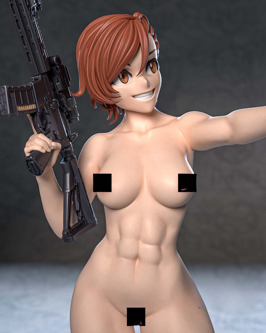 4088 Shino Kuribayashi NSFW - Gate - STL 3D Print Files