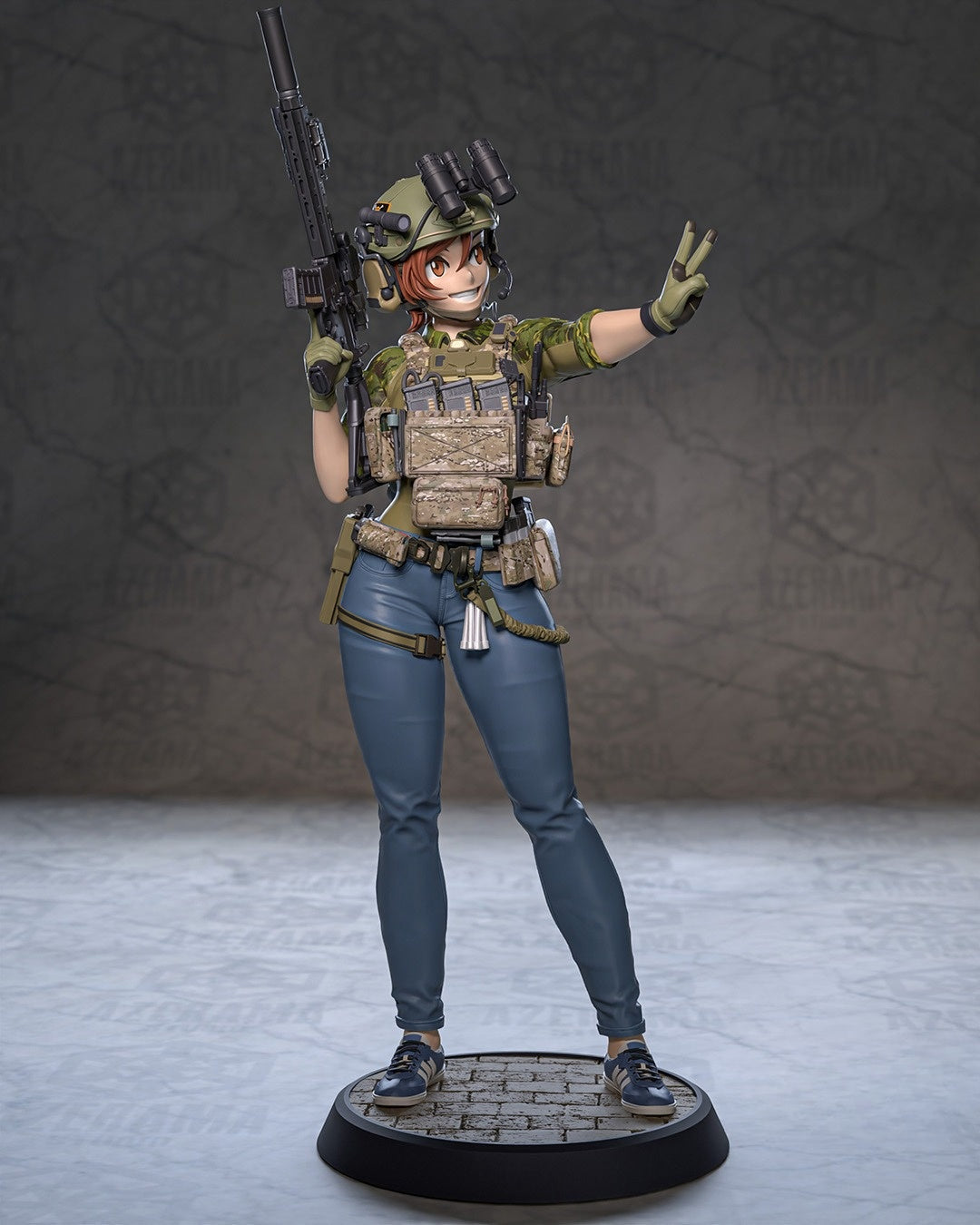 4088 Shino Kuribayashi NSFW - Gate - STL 3D Print Files