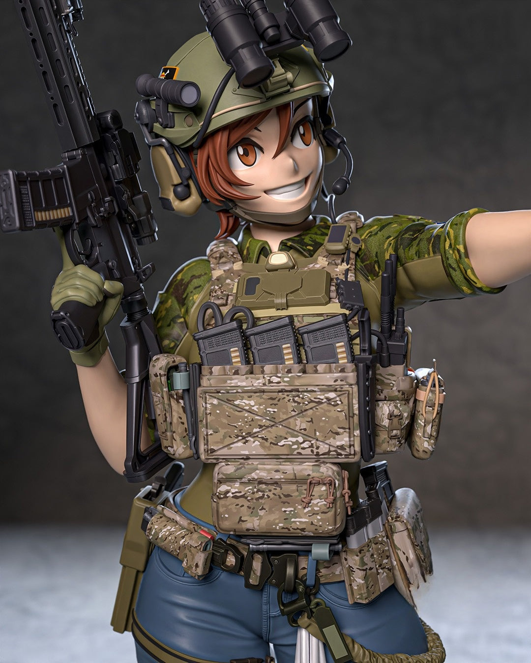 4088 Shino Kuribayashi NSFW - Gate - STL 3D Print Files