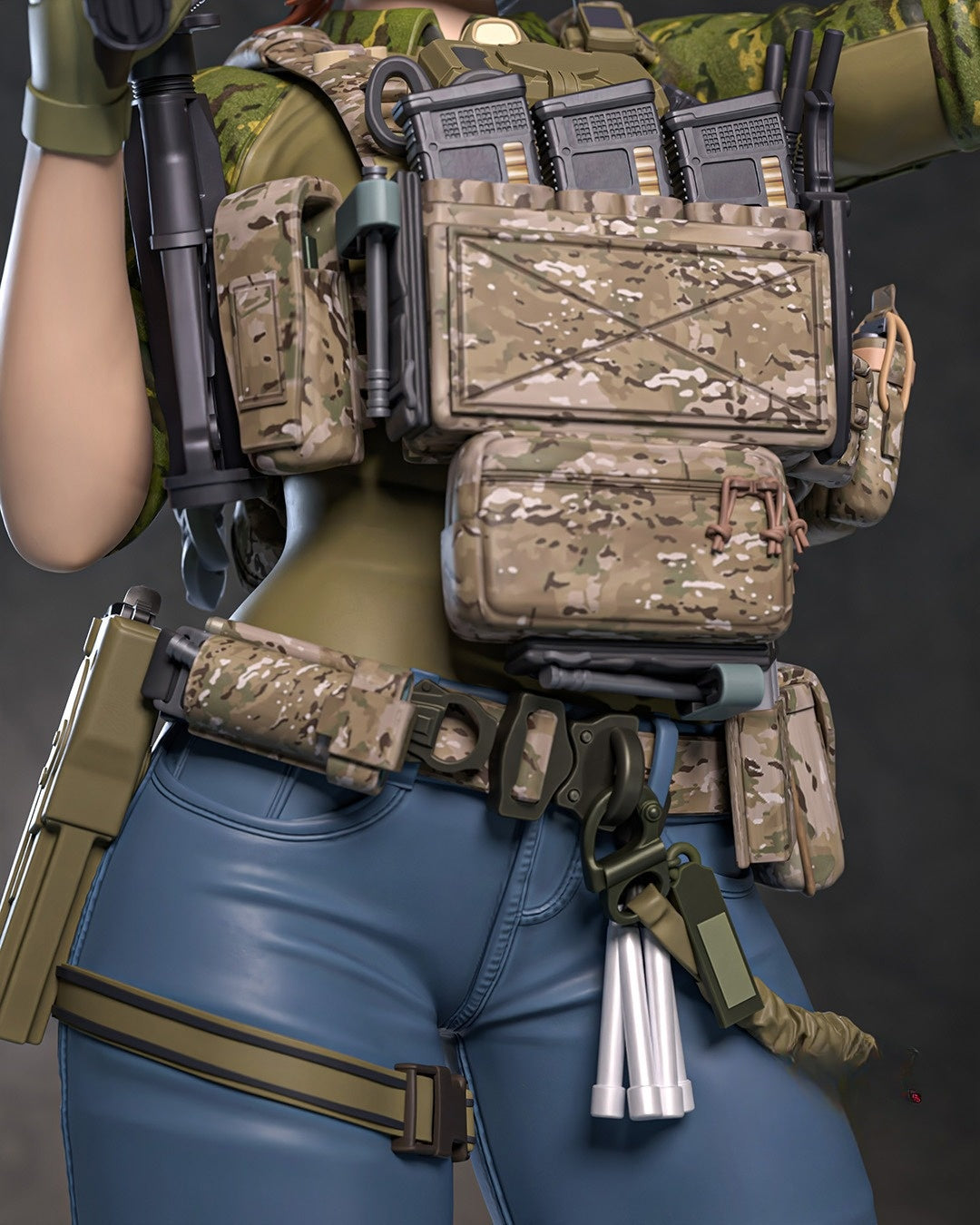 4088 Shino Kuribayashi NSFW - Gate - STL 3D Print Files
