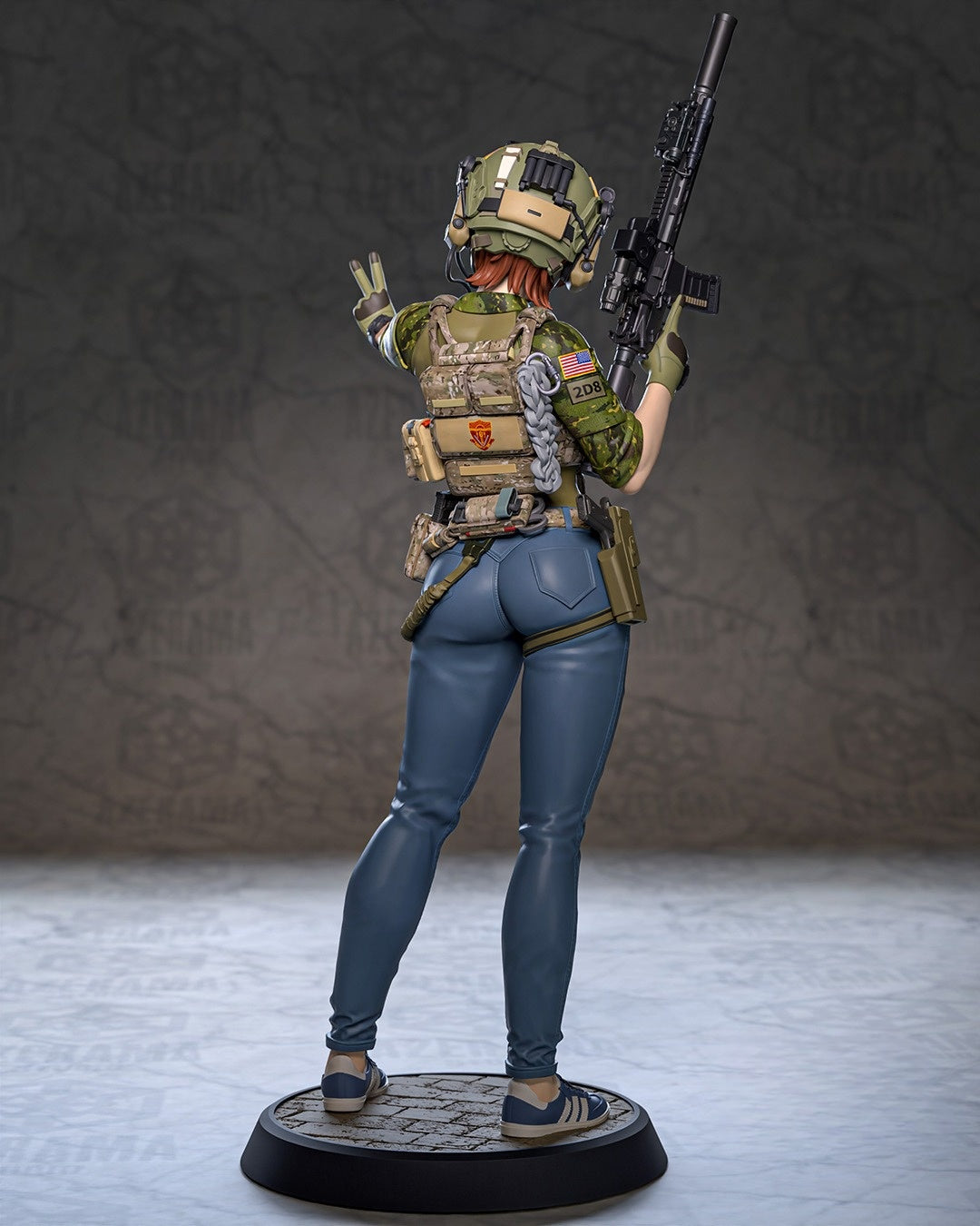 4088 Shino Kuribayashi NSFW - Gate - STL 3D Print Files