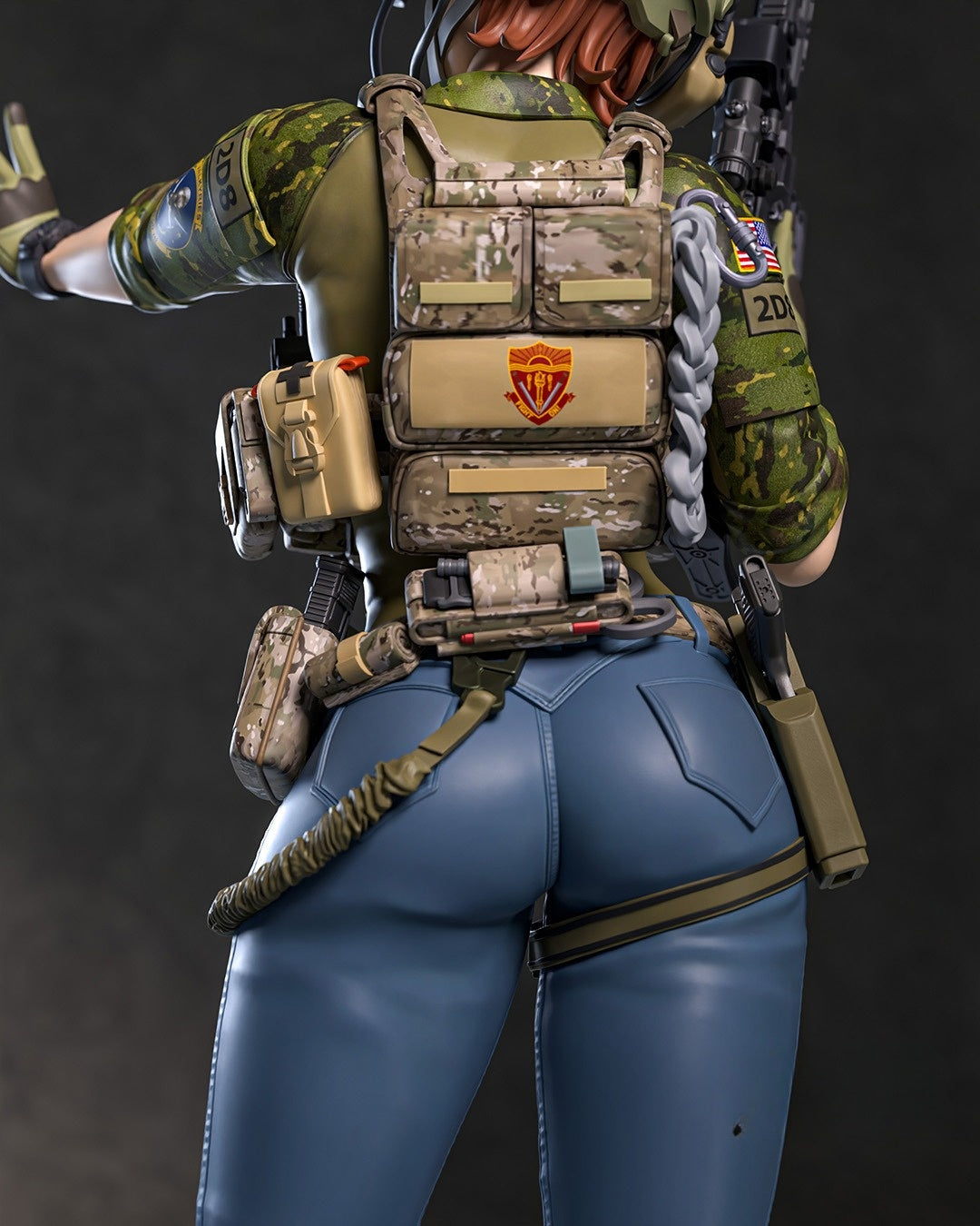 4088 Shino Kuribayashi NSFW - Gate - STL 3D Print Files