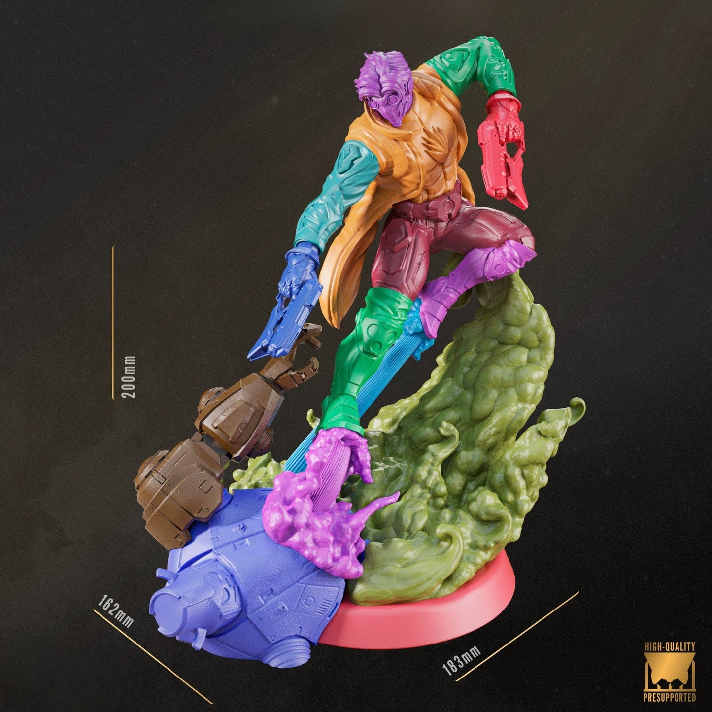 3949 Star-Lord - Peter Quill - STL 3D Print Files