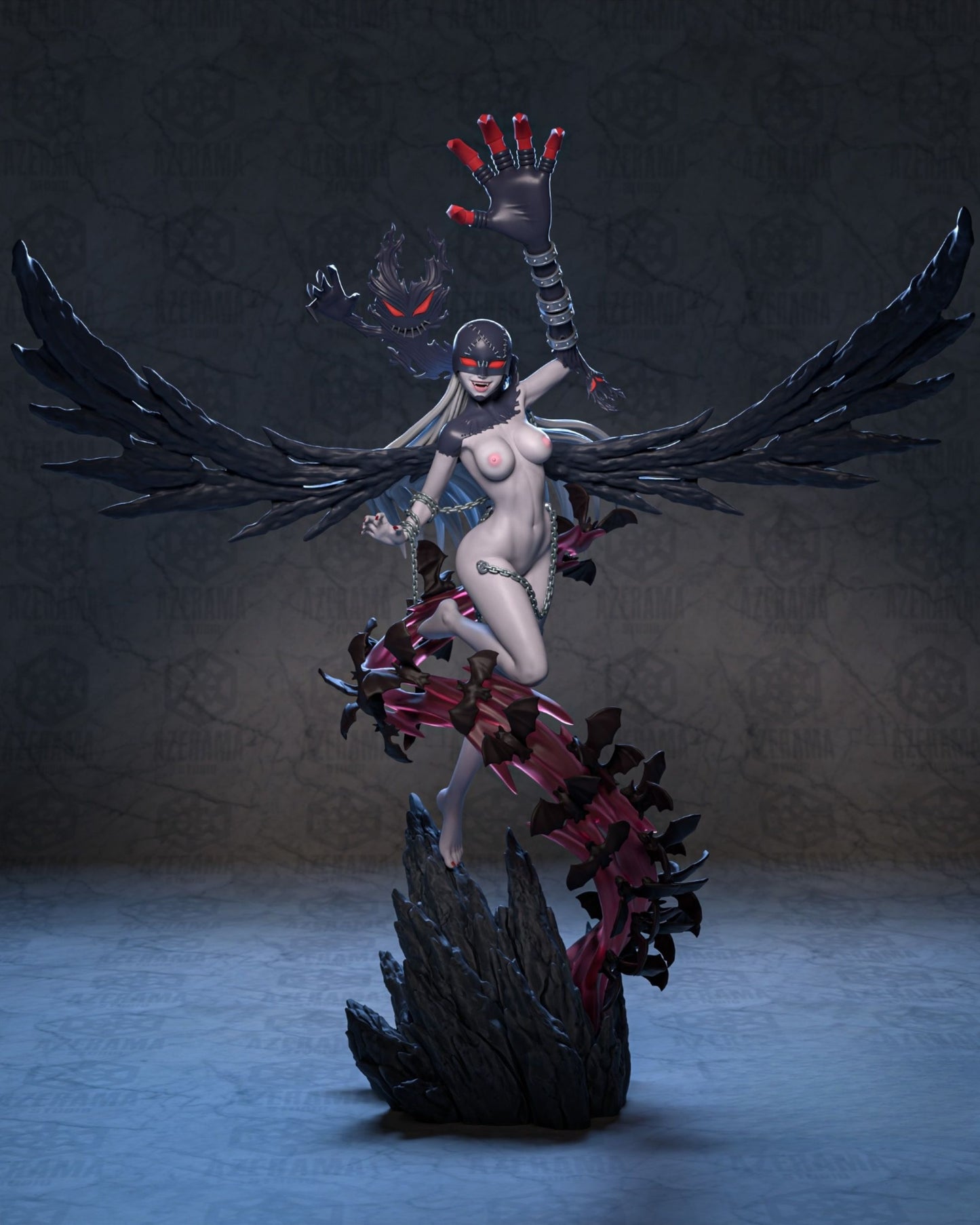 4167 Lady Devimon NSFW - Digimon - STL 3D Print Files