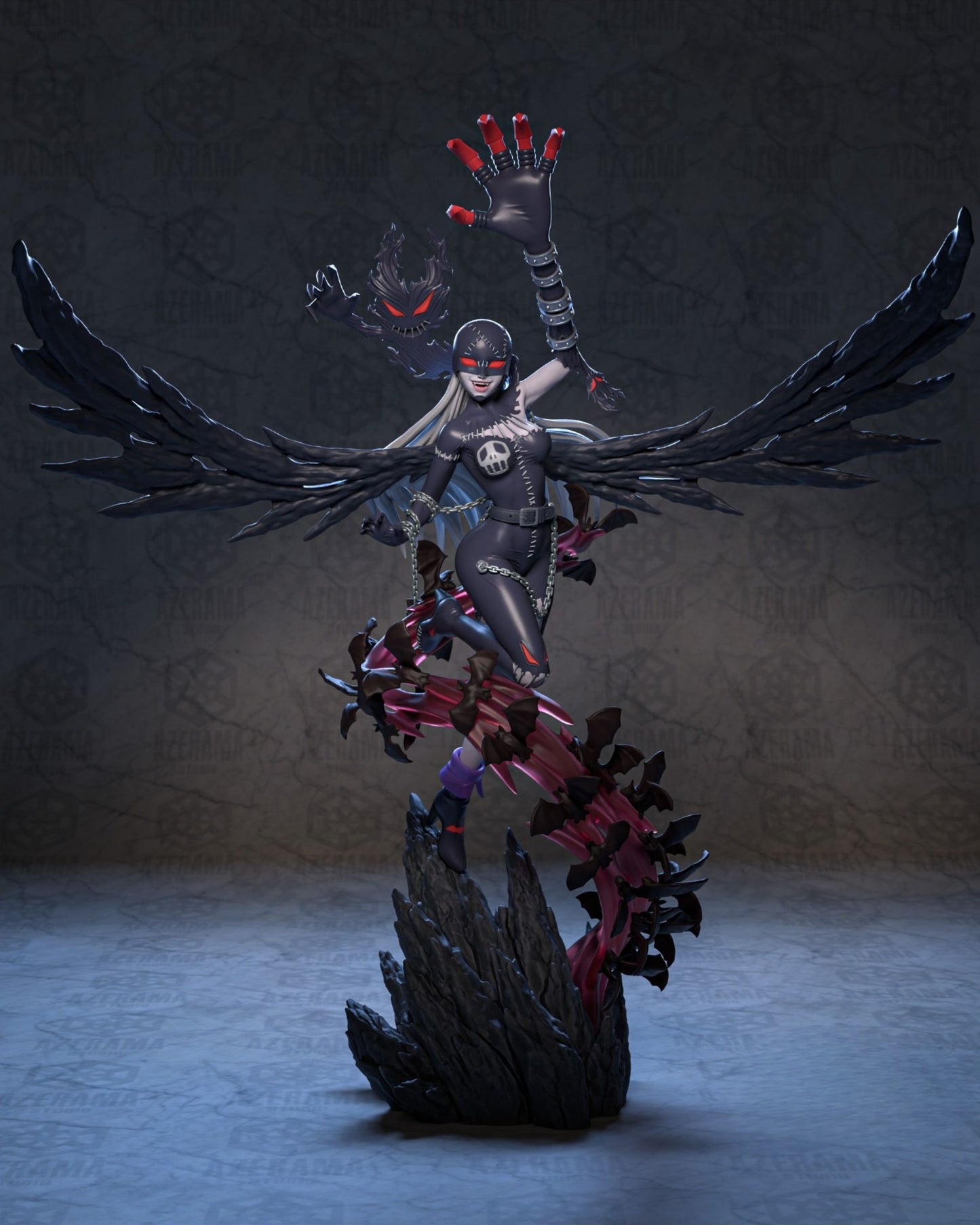 4167 Lady Devimon NSFW - Digimon - STL 3D Print Files