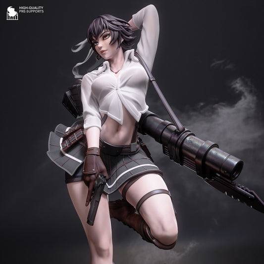 4120 Lady - Devil May Cry - STL 3D Print Files