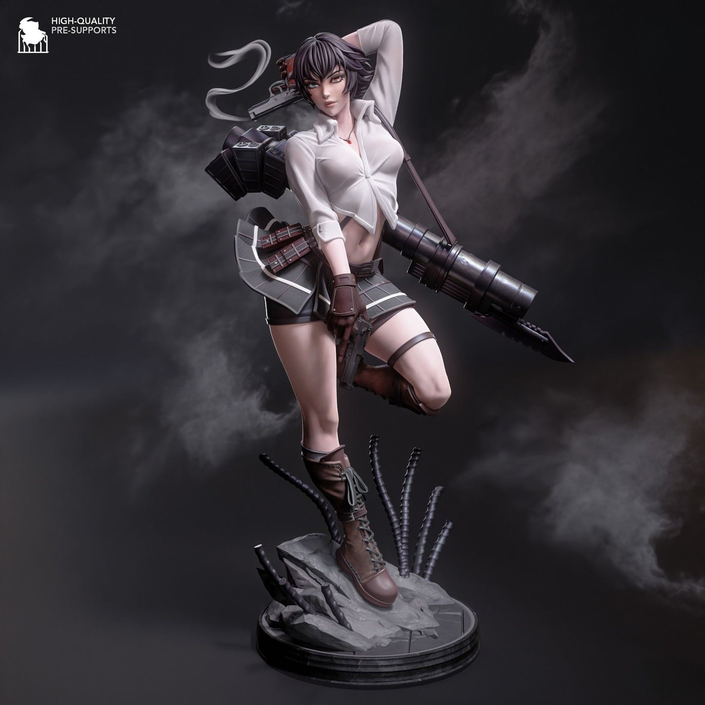 4120 Lady - Devil May Cry - STL 3D Print Files