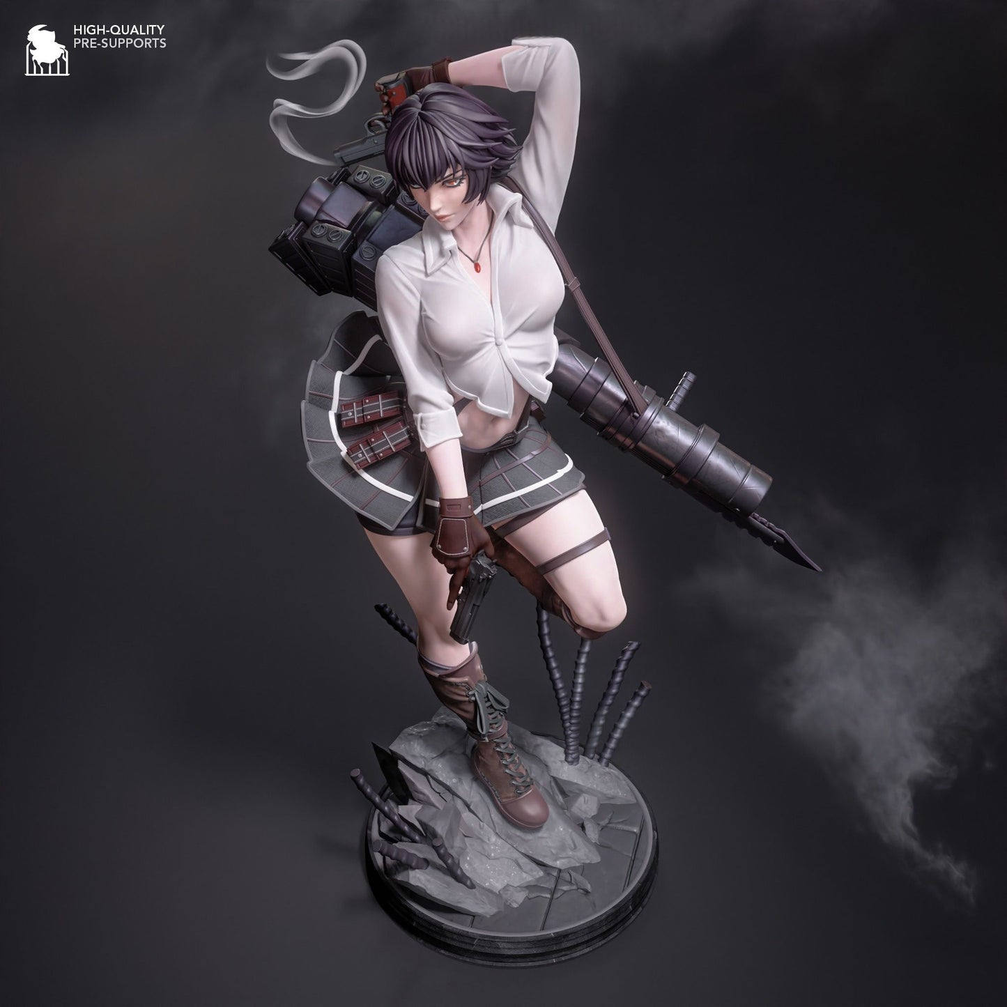 4120 Lady - Devil May Cry - STL 3D Print Files