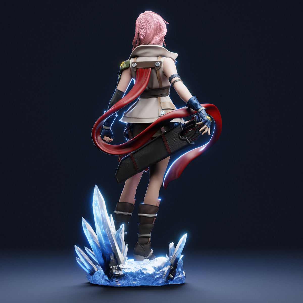 4267 Lightning - Final Fantasy - STL 3D Print Files