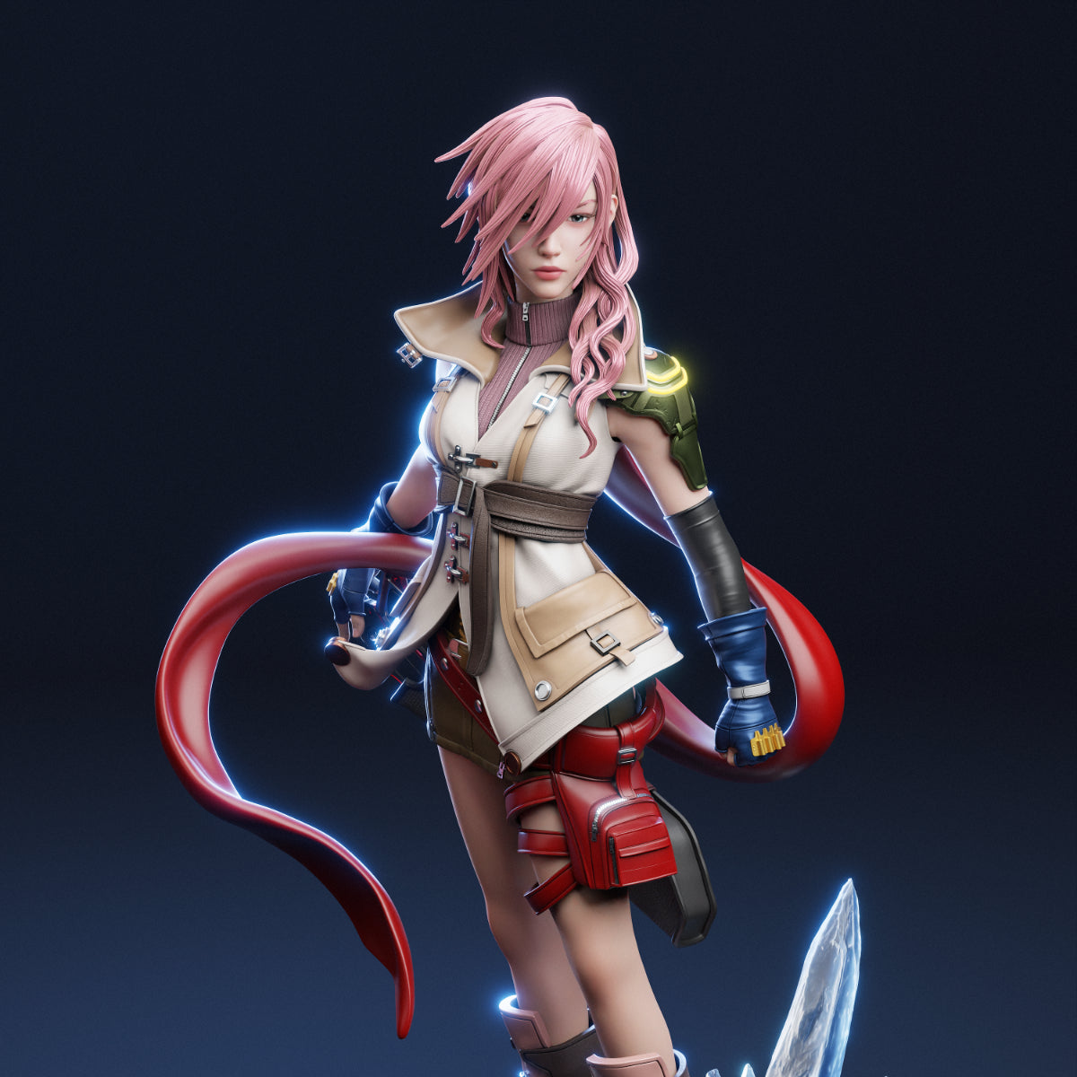 4267 Lightning - Final Fantasy - STL 3D Print Files