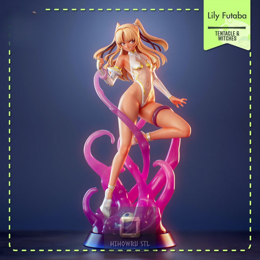 5376 Futaba Lily Ramses NSFW - Tentacle and Witches - STL 3D Print Files