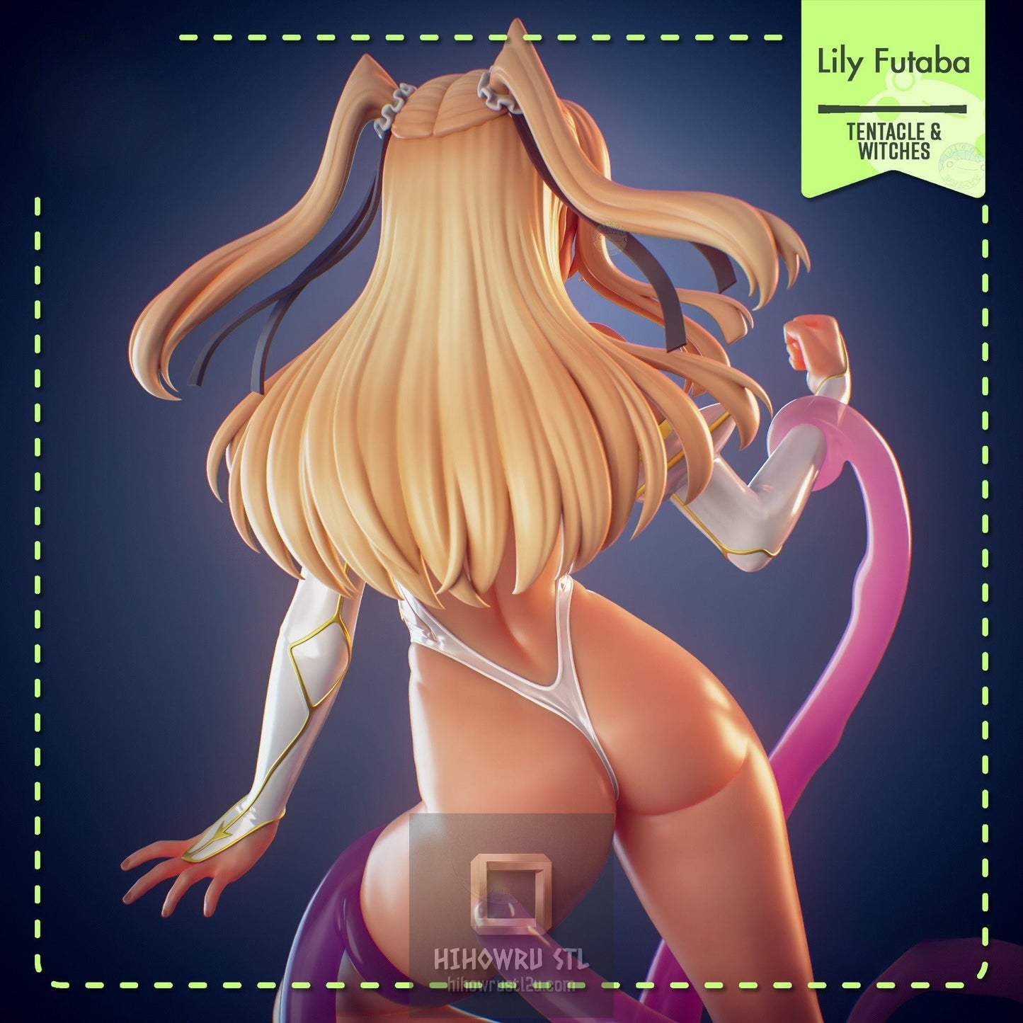 5376 Futaba Lily Ramses NSFW - Tentacle and Witches - STL 3D Print Files