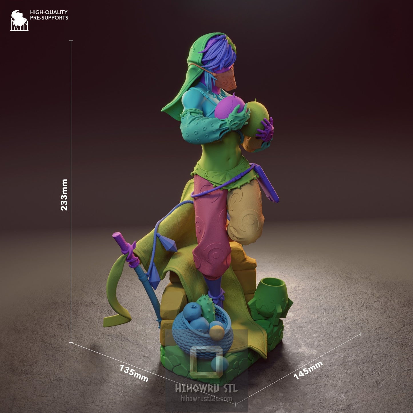 5307 Gerudo Link - The Legend of Zelda - STL 3D Print Files