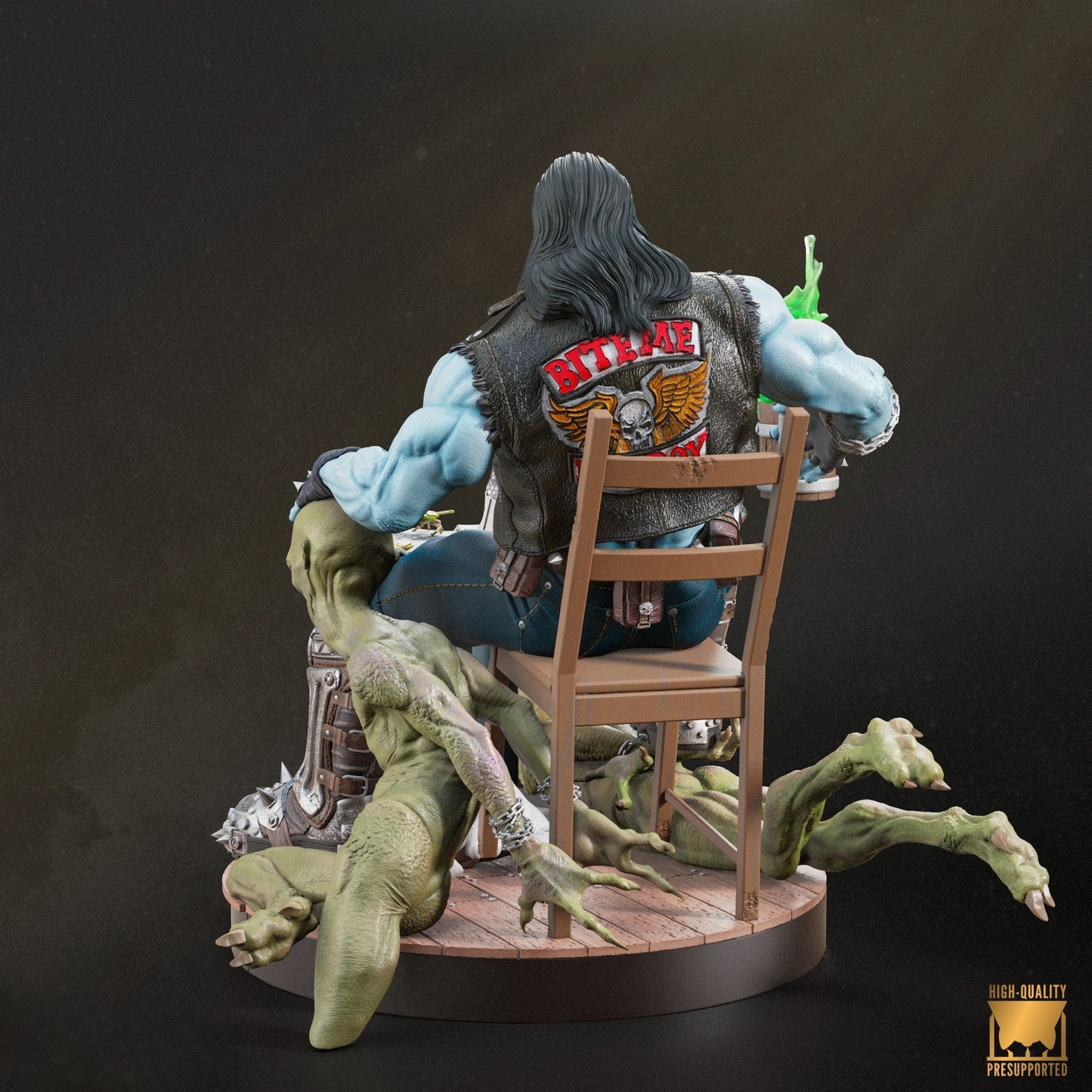 3965 Lobo - DC Comics - STL 3D Print Files