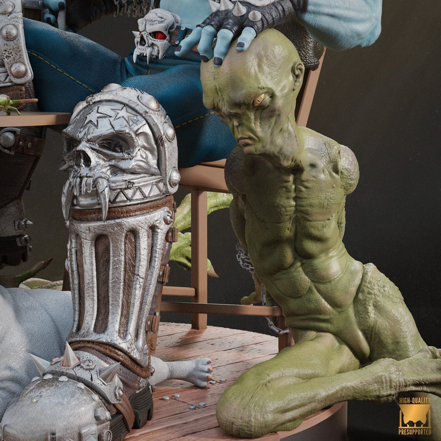 3965 Lobo - DC Comics - STL 3D Print Files