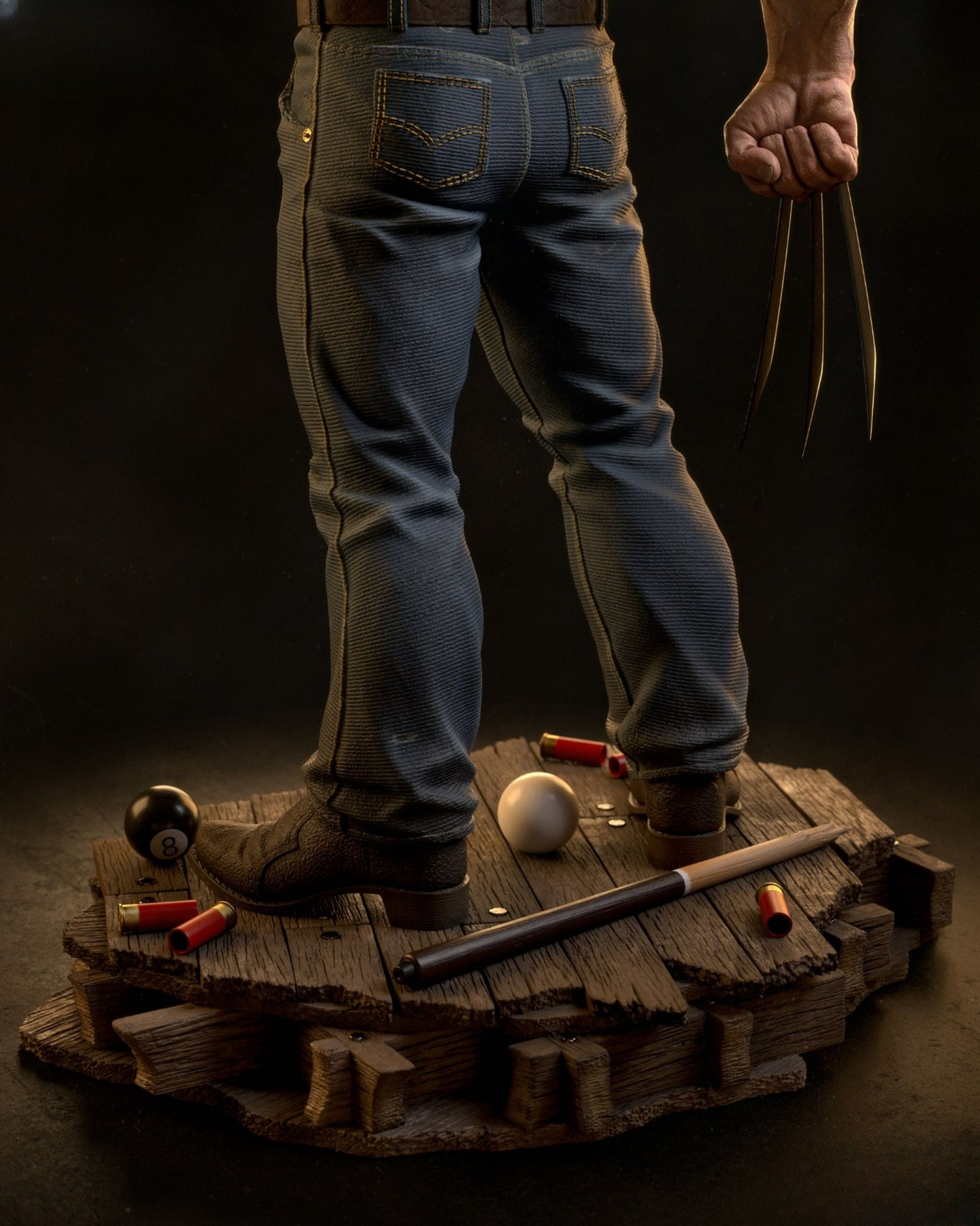 3593 Logan - WOLVERINE - STL 3D Print Files
