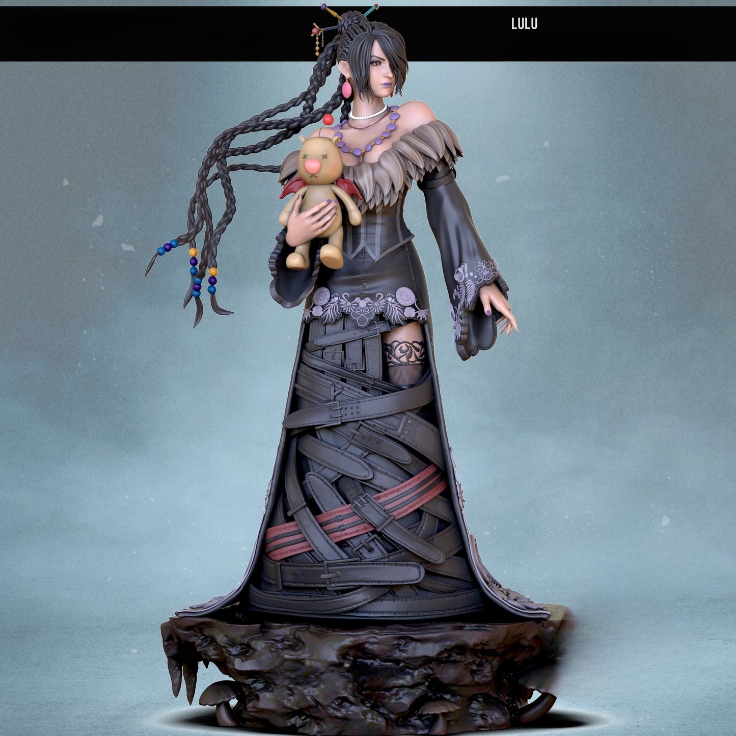3452 Lulu - Final Fantasy X - STL 3D Print Files