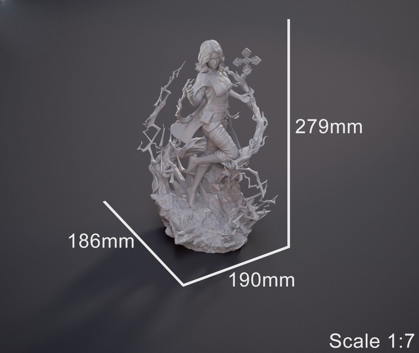 3992 Lune - Clair Obscur Expedition 33 - STL 3D Print Files