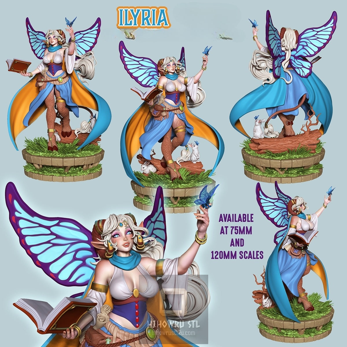 4920 Ilyria Fairy NSFW - STL 3D Print Files