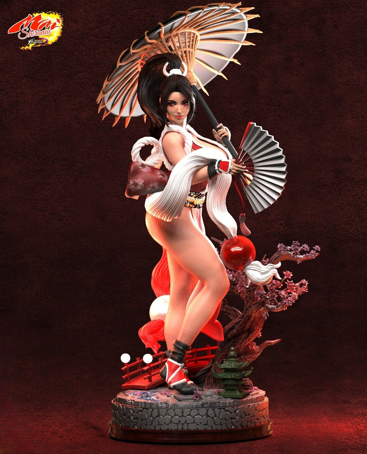 3488 Mai Shiranui - King of Fighters - STL 3D Print Files