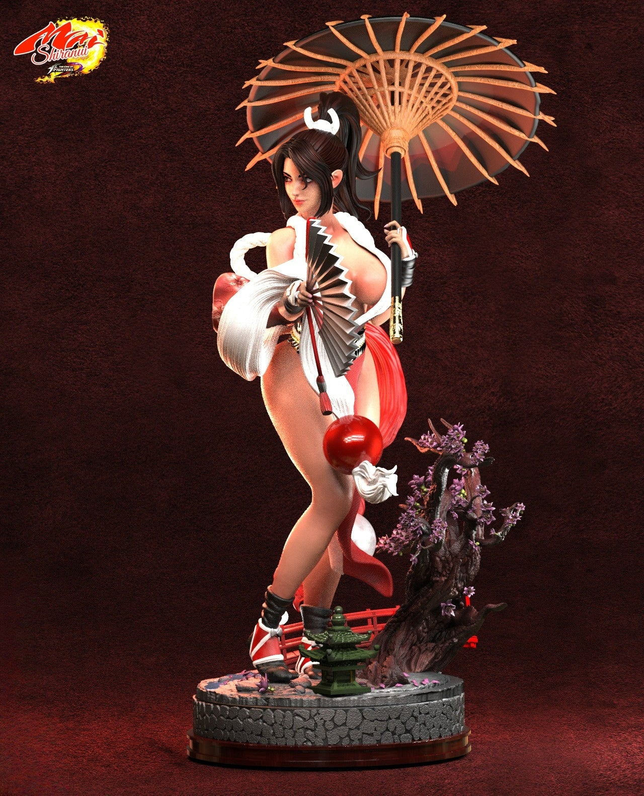3488 Mai Shiranui - King of Fighters - STL 3D Print Files