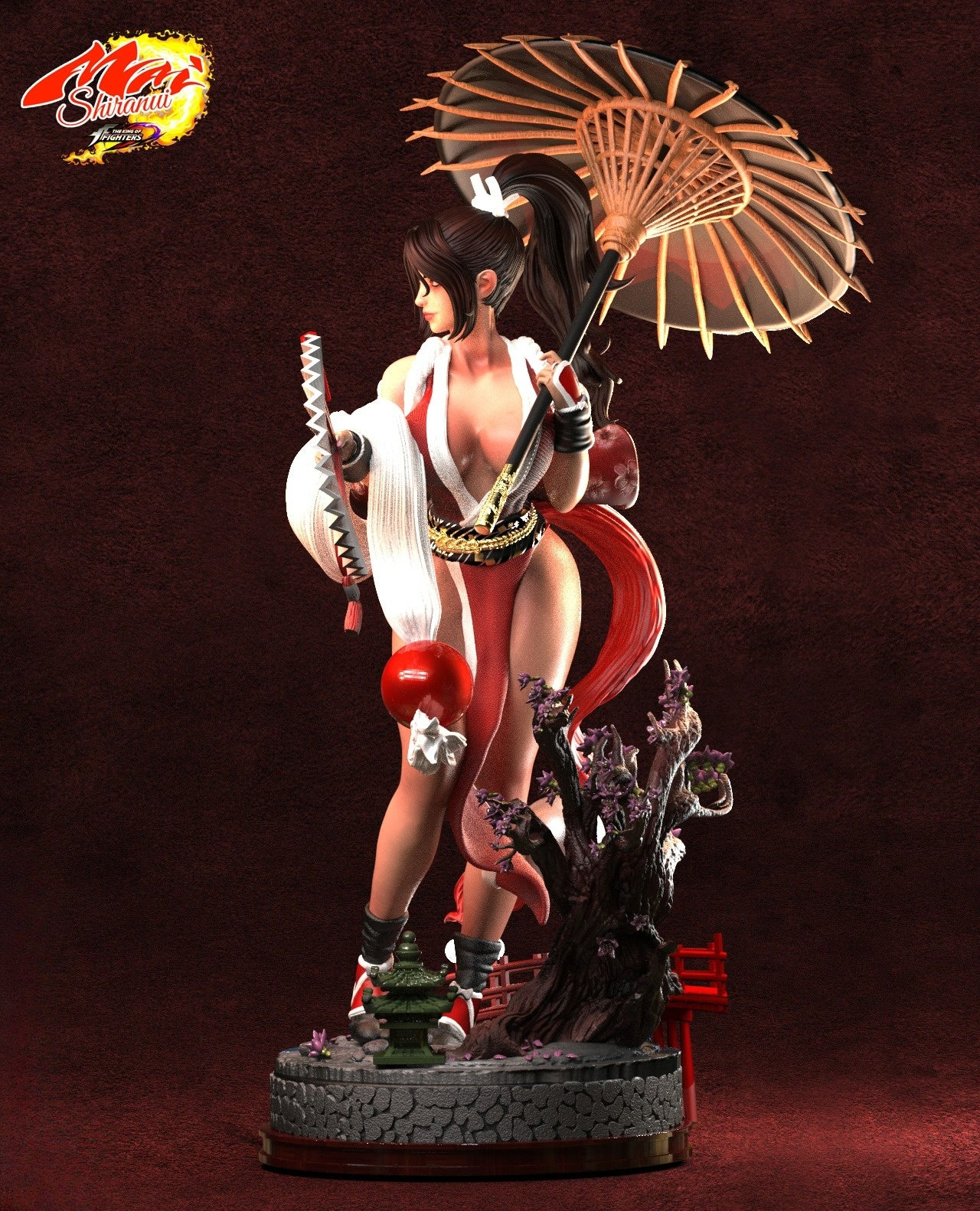 3488 Mai Shiranui - King of Fighters - STL 3D Print Files