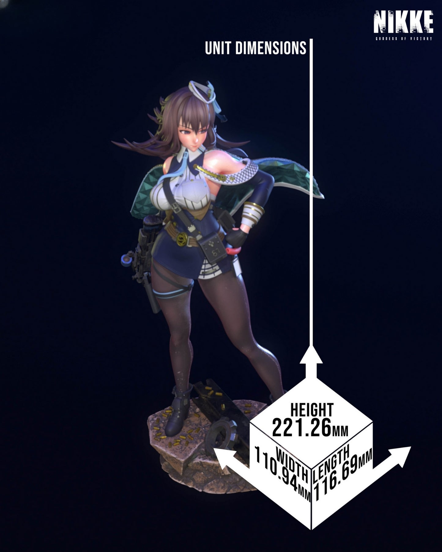 4103 Marian - Nikke Goddess of Victory - STL 3D Print Files