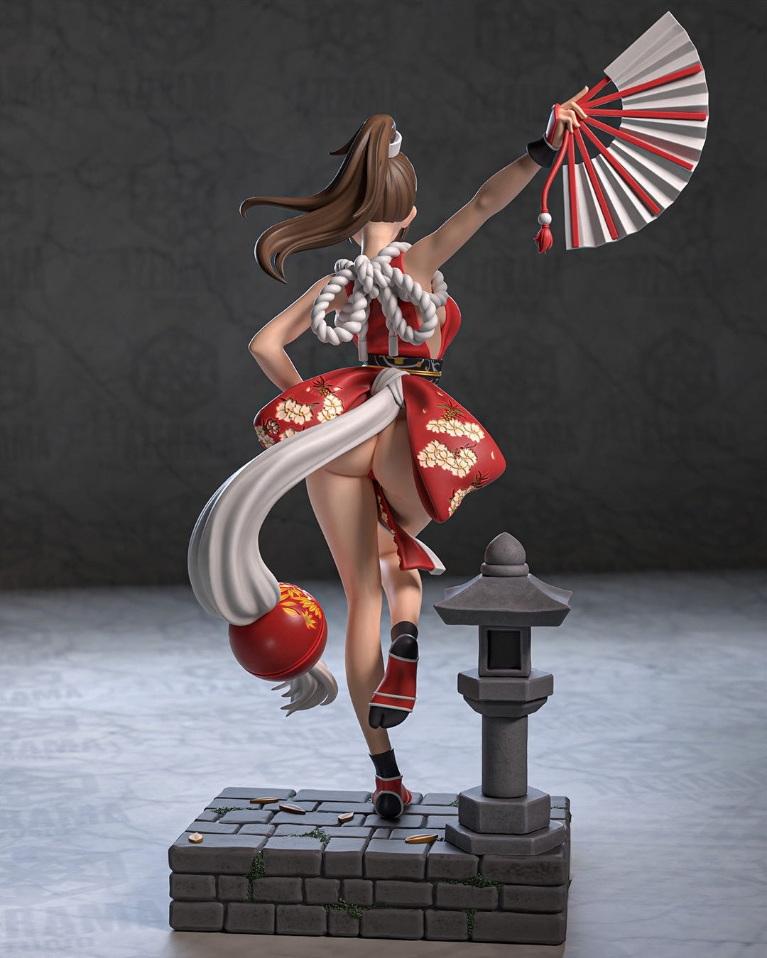 3854 Mai Shiranui NSFW - King of Fighters - STL 3D Print Files