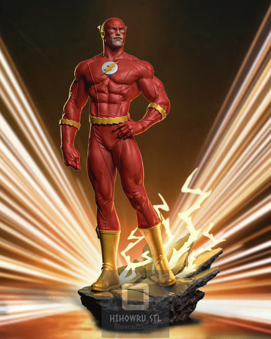 4339 The Flash - DC Comics - STL 3D Print Files