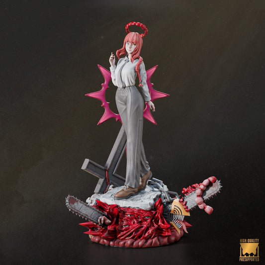 3946 Makima - Chainsaw Man - STL 3D Print Files