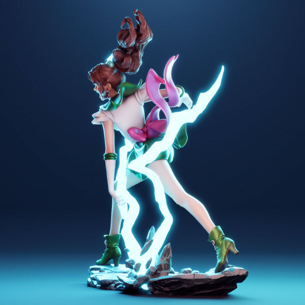 4066 Sailor Jupiter - Sailor Moon - STL 3D Print Files