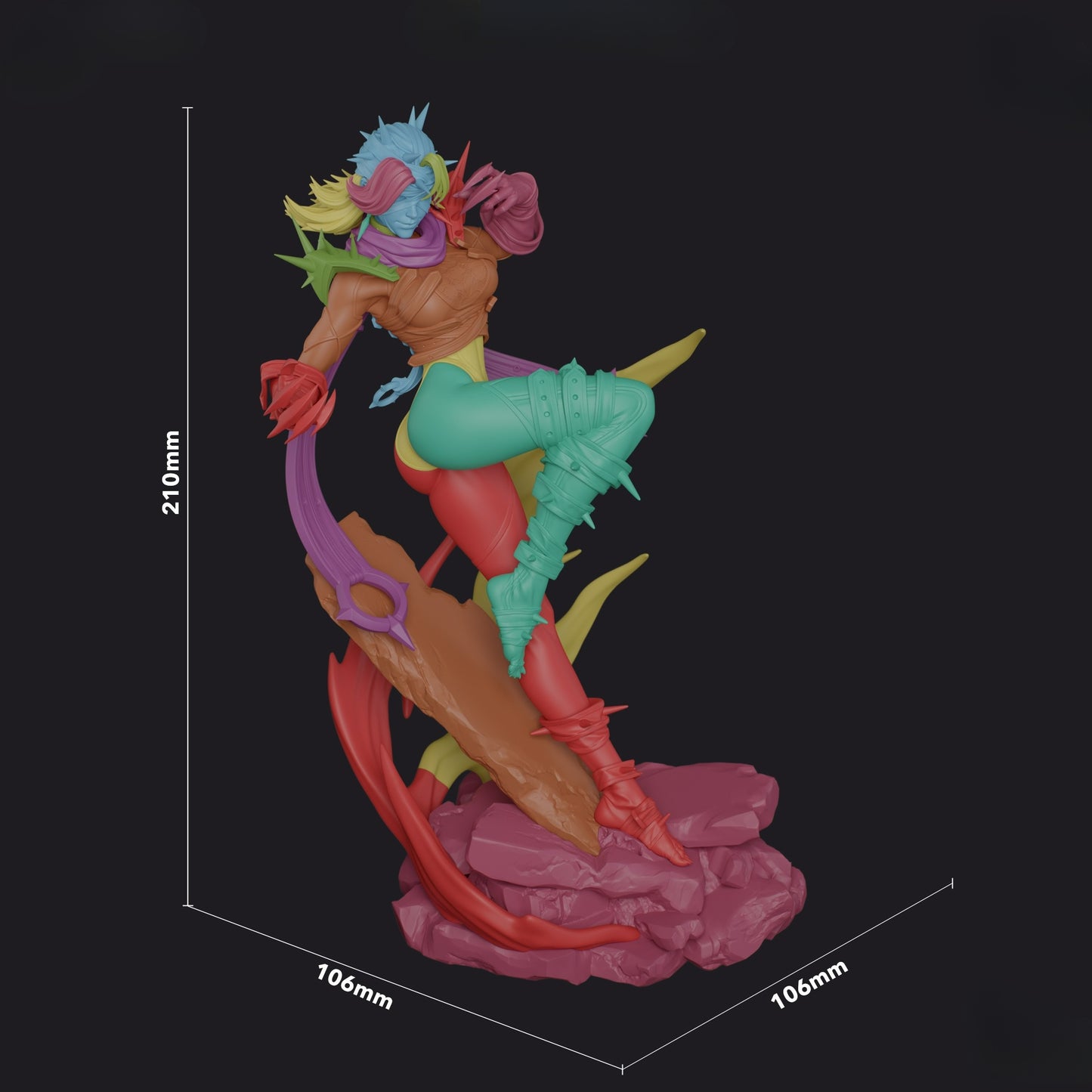 3708 Malice - Marvel Rivals - STL 3D Print Files