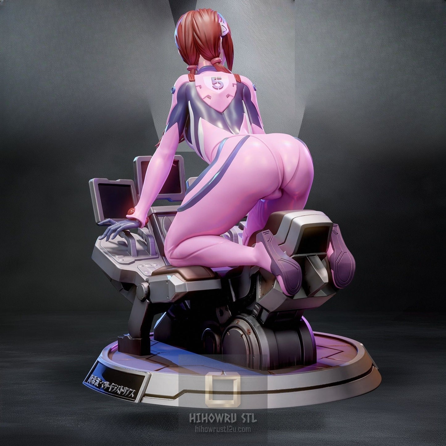 5012 Mari Makinami NSFW - Evangelion - STL 3D Print Files