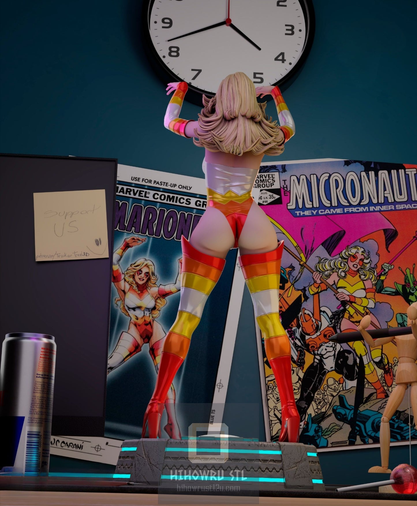 4816 Mari - Marvel Comics - STL 3D Print Files