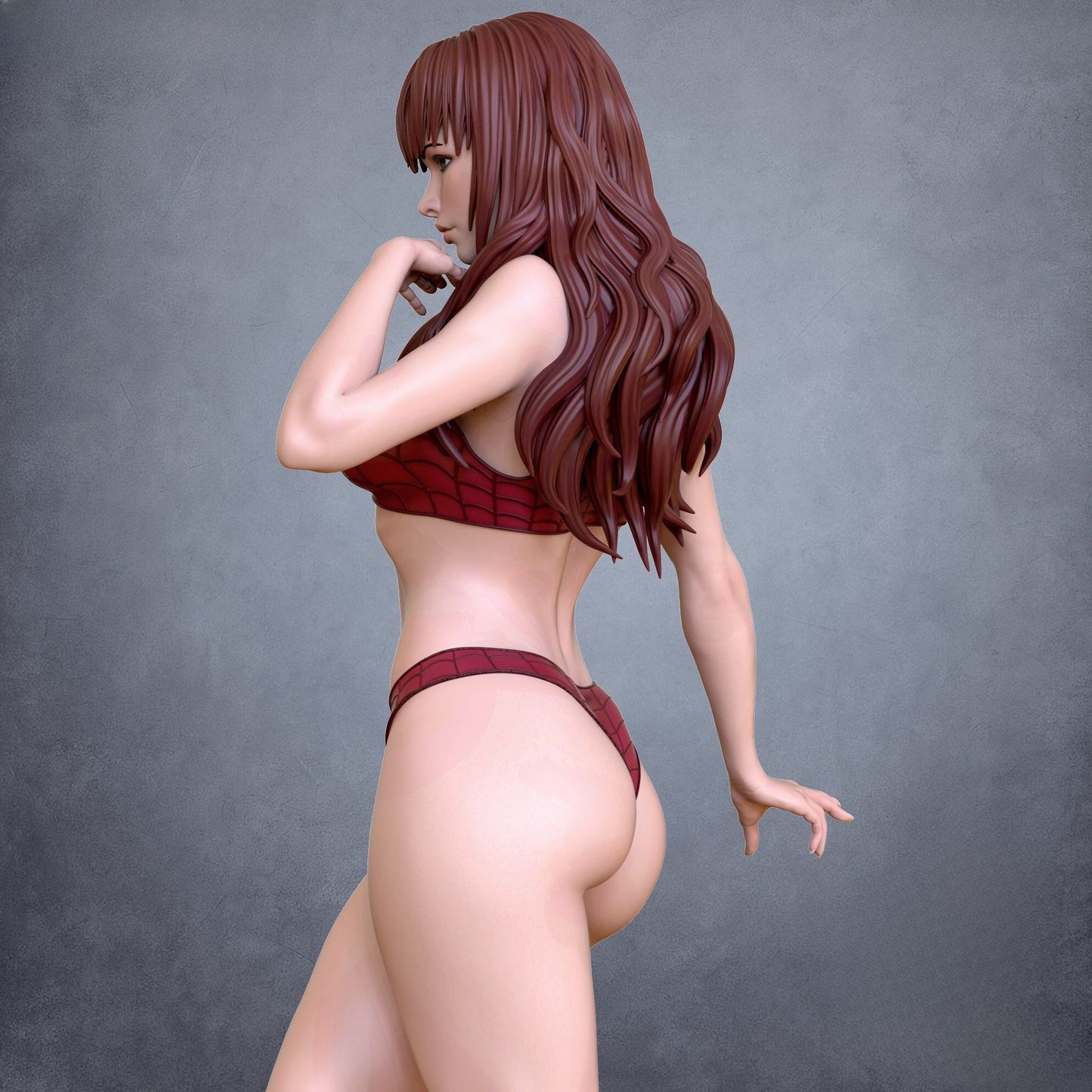 4029 Mary Jane Swimsuit NSFW - STL 3D Print Files