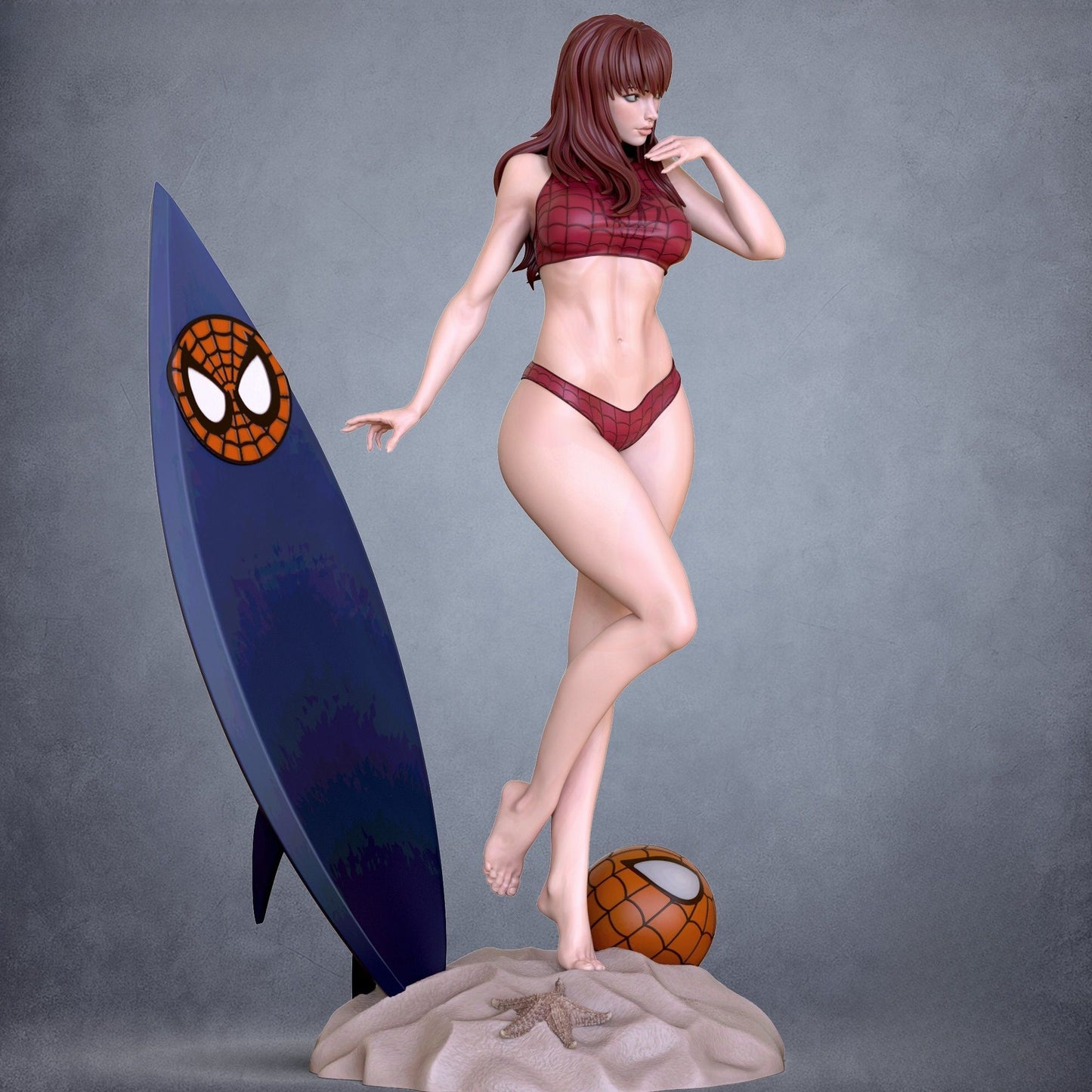 4029 Mary Jane Swimsuit NSFW - STL 3D Print Files