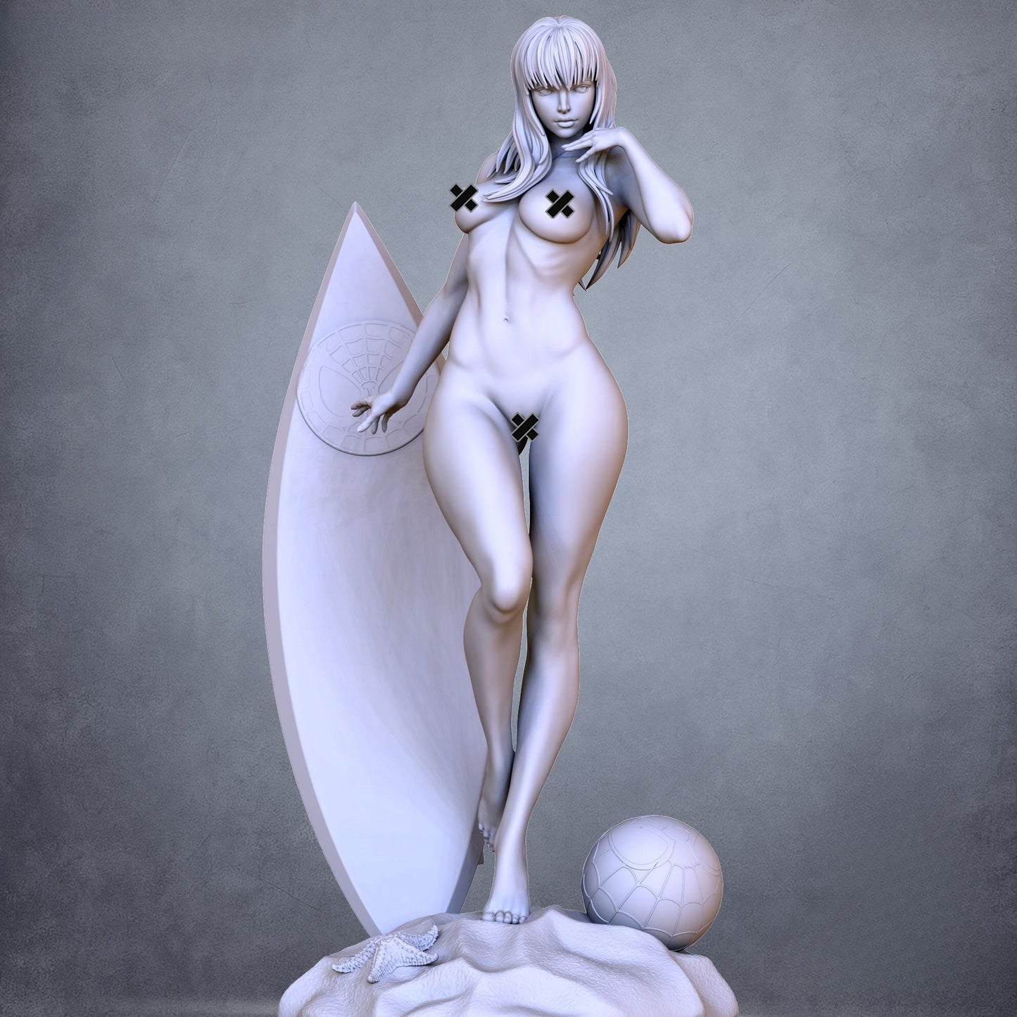 4029 Mary Jane Swimsuit NSFW - STL 3D Print Files