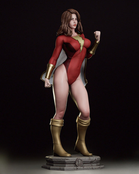 3844 Mary Marvel NSFW - DC Comics - STL 3D Print Files