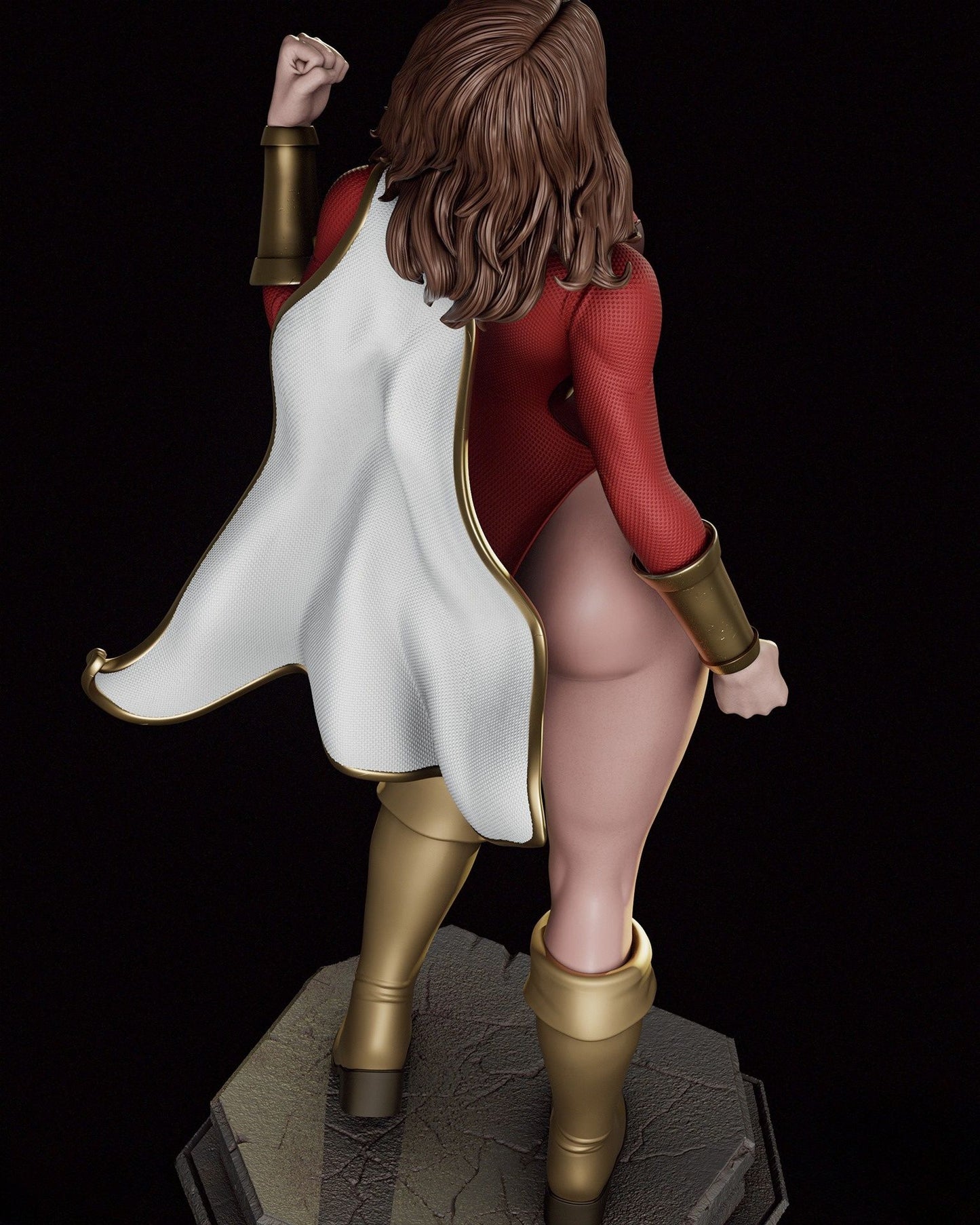 3844 Mary Marvel NSFW - DC Comics - STL 3D Print Files