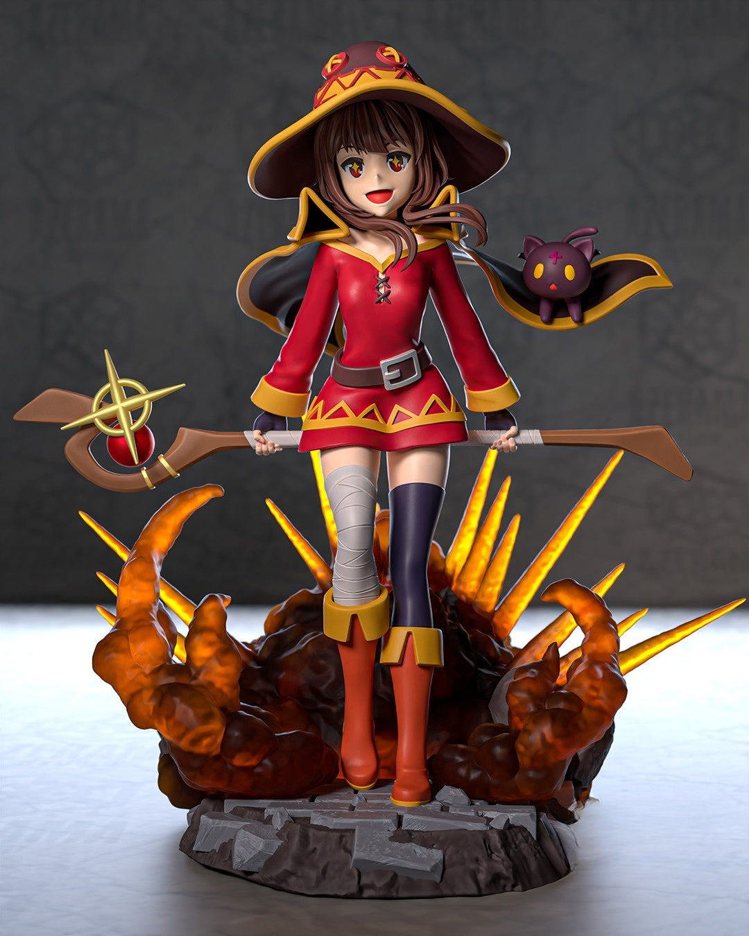 4166 Megumin NSFW - Kono Subarashii Sekai ni Shukufuku wo! - STL 3D Print Files