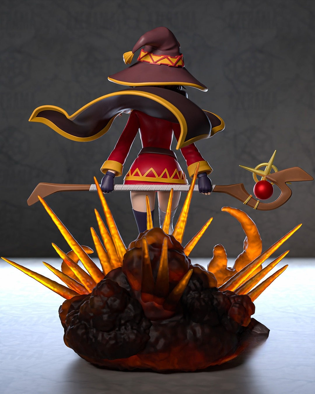 4166 Megumin NSFW - Kono Subarashii Sekai ni Shukufuku wo! - STL 3D Print Files