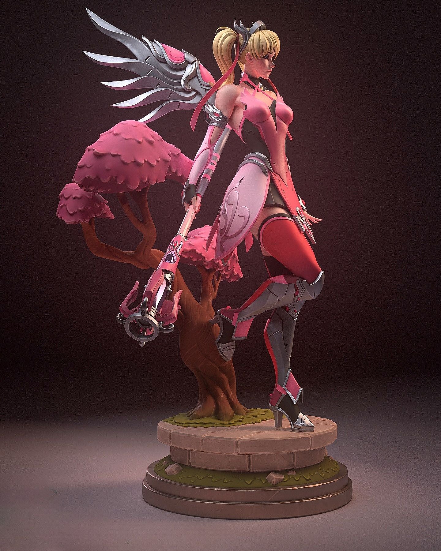 4160 Mercy - Overwatch - STL 3D Print Files