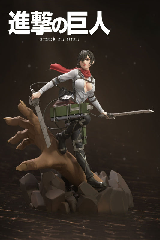 3812 Mikasa Ackerman - Attack on Titan - STL 3D Print Files